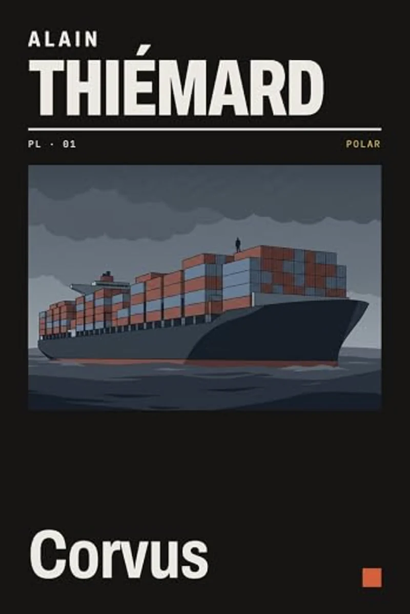 Couverture de Corvus, polar d'Alain Thiémard
